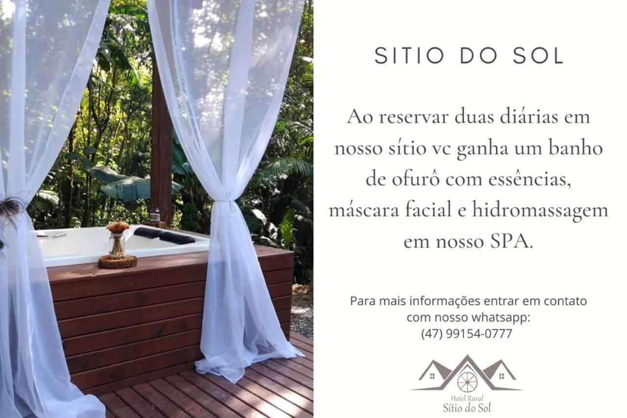 Guabiruba Hotel Rural Sitio Do Sol מראה חיצוני תמונה
